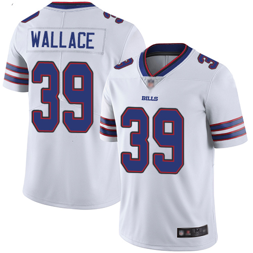 Men Buffalo Bills 39 Levi Wallace White Vapor Untouchable Limited Player NFL Jersey